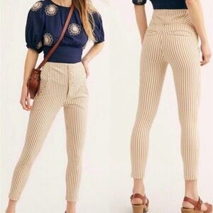Free People Frankie Striped Pants